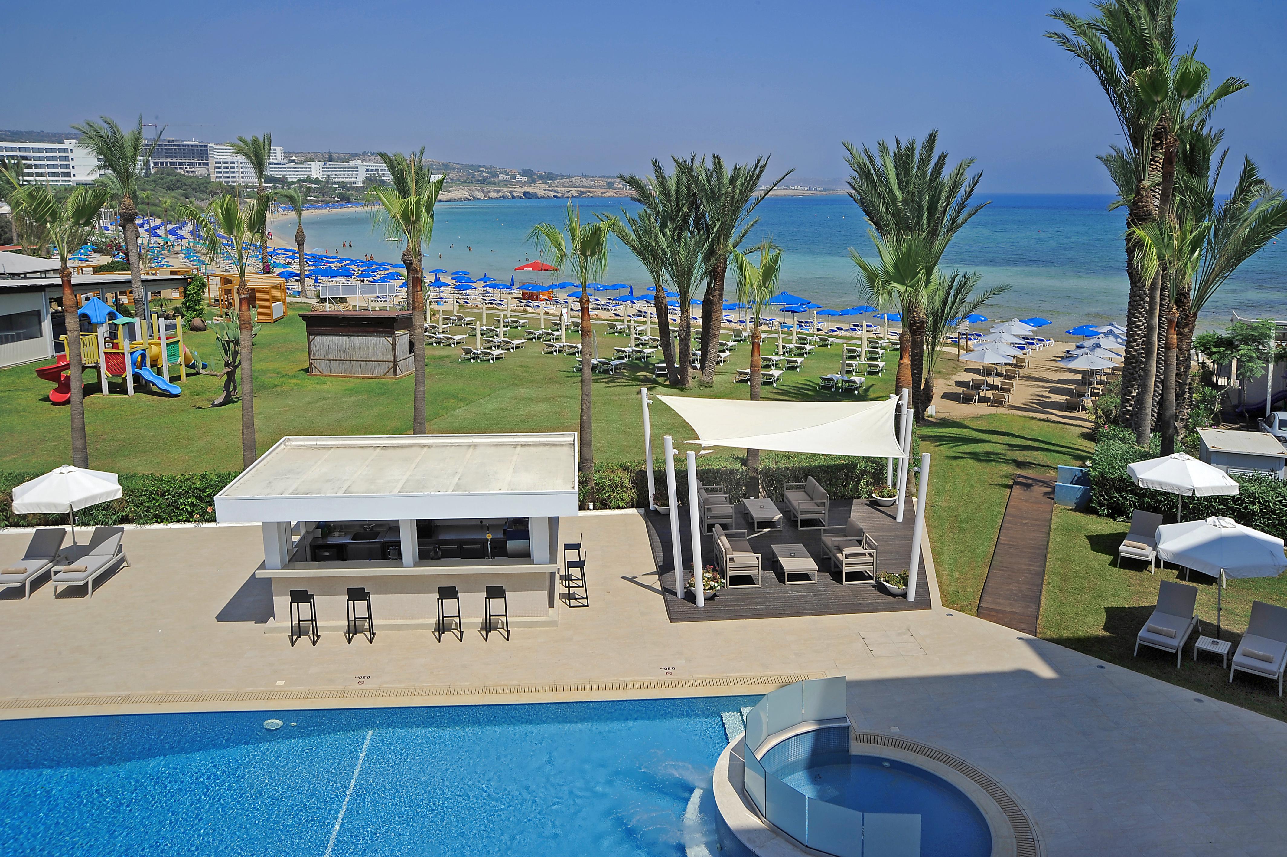 Okeanos Beach Boutique Hotel Agia Napa Exterior foto